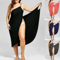 Robe de plage paréo élégante dos nu